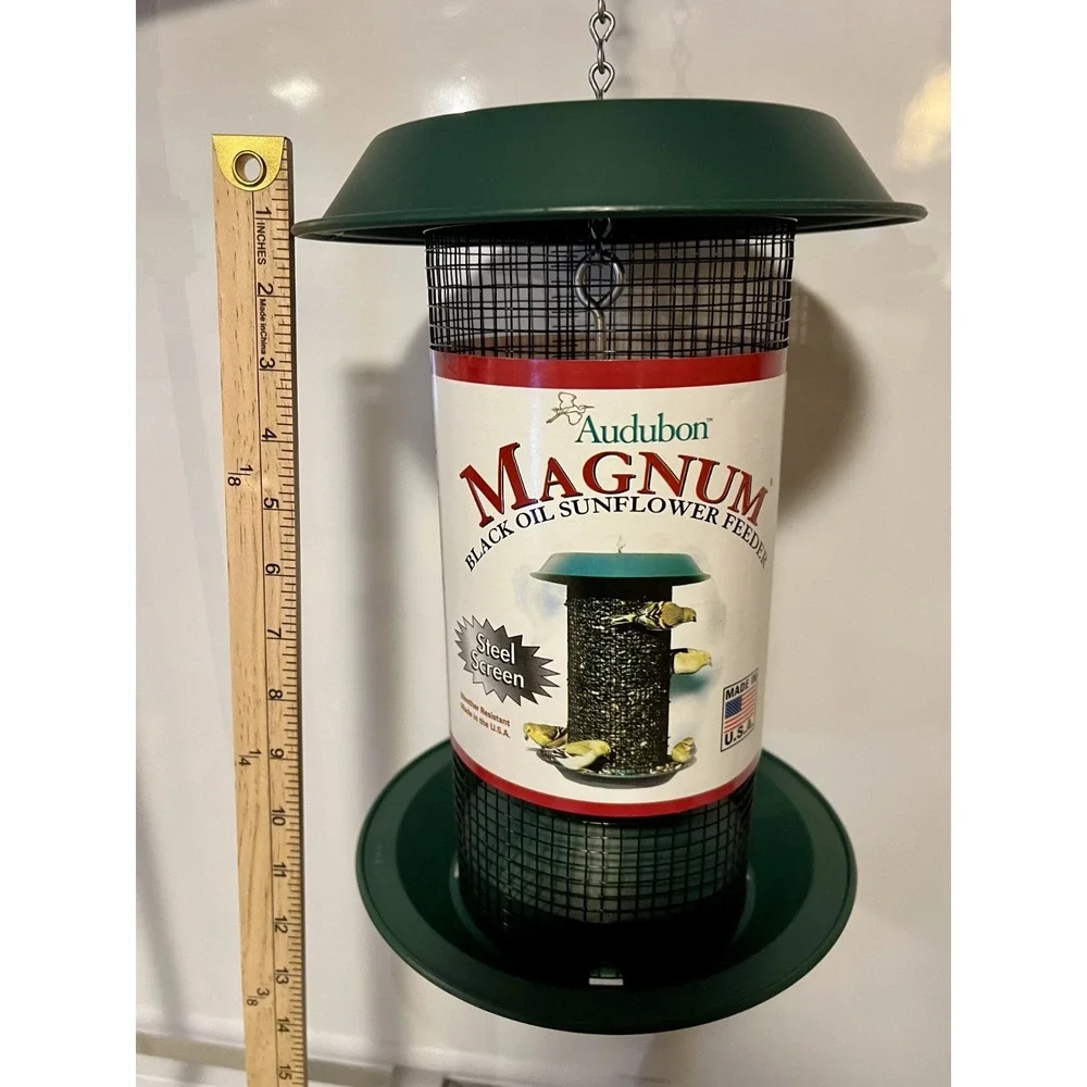 Birdfeeder WOODLINK Audubon MAGNUM Black Oil Sunflower Feeder  - MAGAG1 - NEW!
